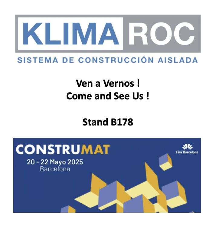Ecoality Homes estará presente en Construmat 2025 junto a KlimaRoc